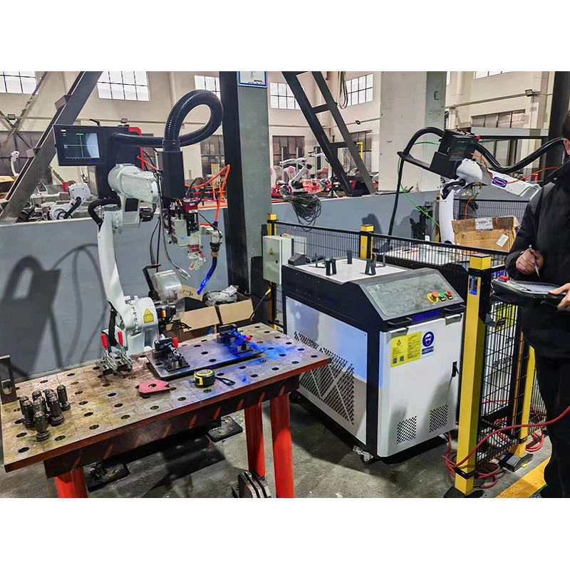 Robotic Fiber Laser Welding System